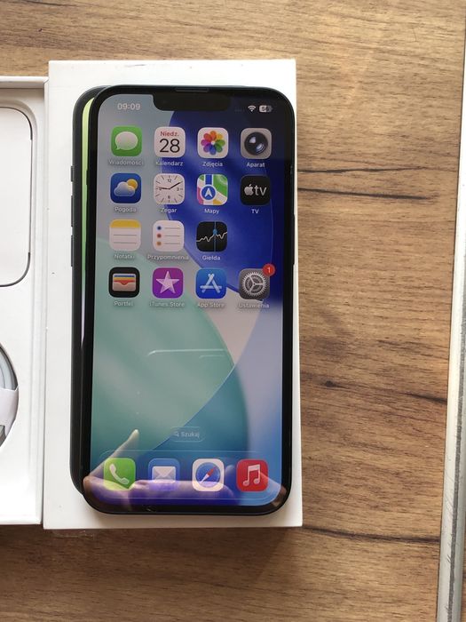 Iphone 14 128GB |Bateria 100%| zestaw! Jak nowy! Idealny