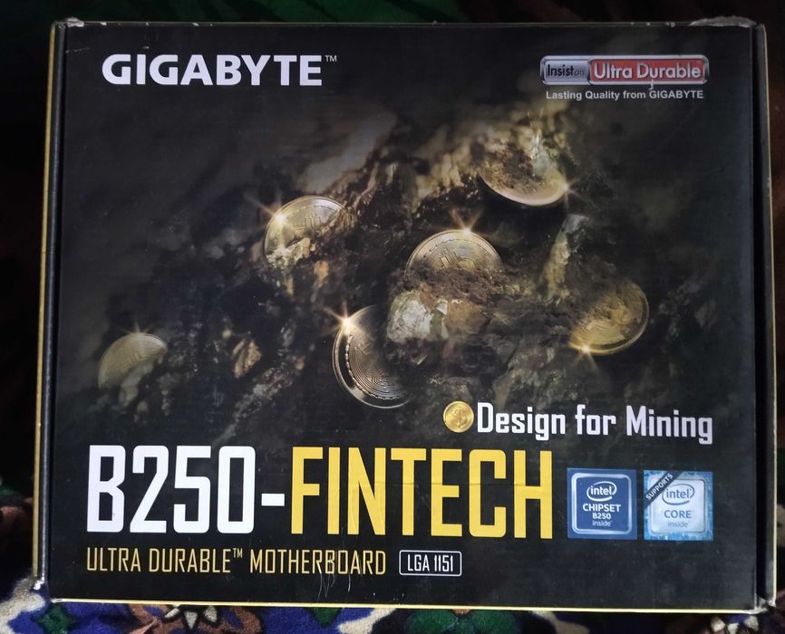 Gigabyte GA-B250-FinTech (s1151, Intel B250, PCI-Ex16)