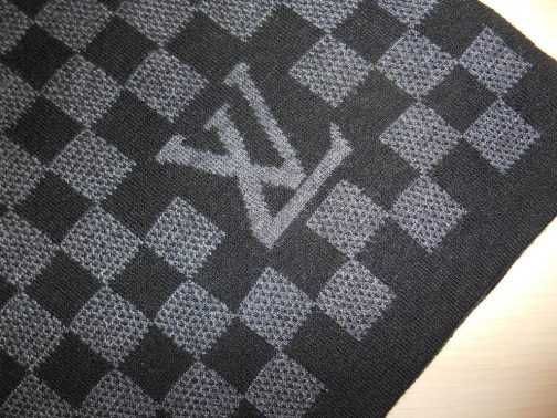 Louis Vuitton Szalik, Szal apaszka damski MĘSKI kasmir ciepły 258