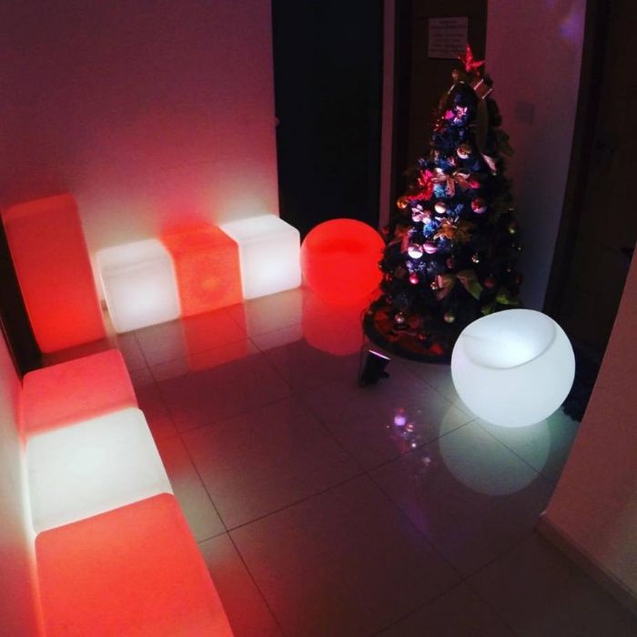 puff cubo led