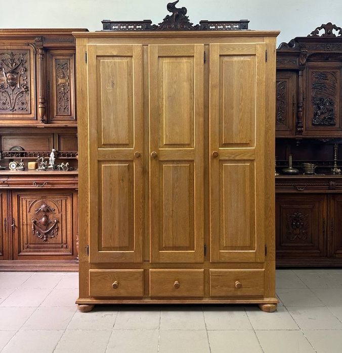 Спальний гарнітур шафа дерево шкаф 3504 ліжко дуб 3505 тумба 3506