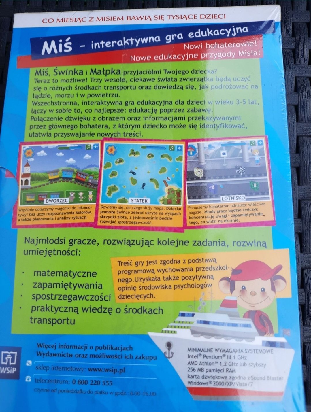 Pomoce edukacyjne CD-PC dla dzieci.3-5lat