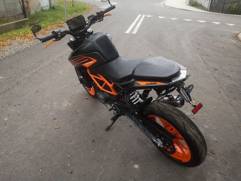 KTM DUKE 125 ABS 2021 TABLET Wydech IXRace Dodatki Transport