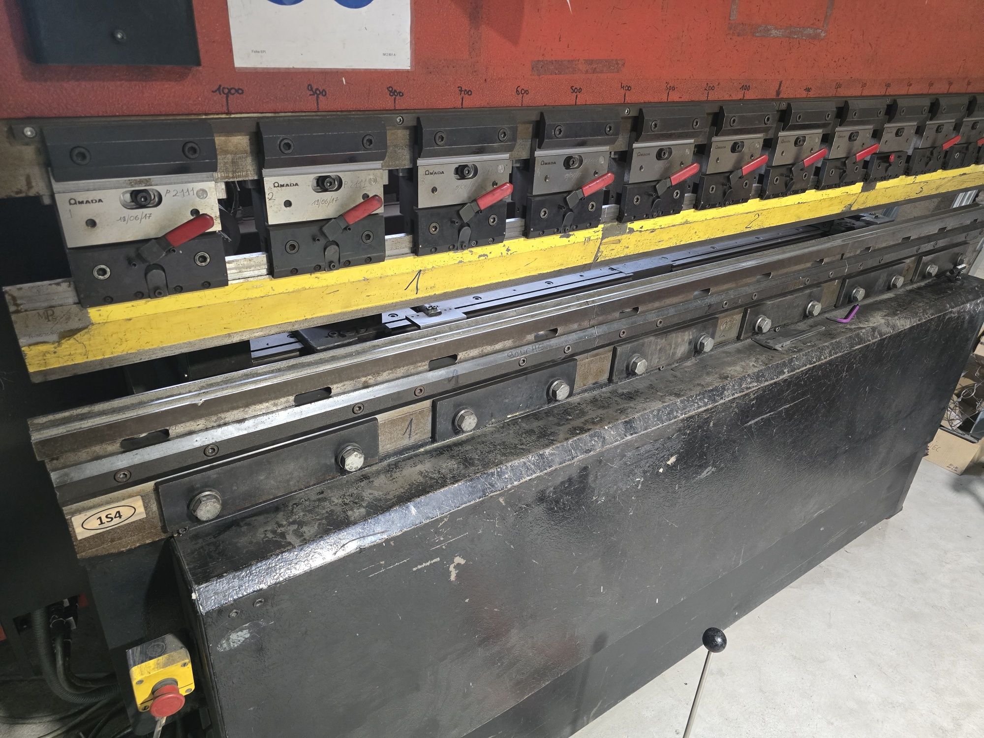 Prasa krawędziowa AMADA ITPS 80 / 25 4-osie CNC