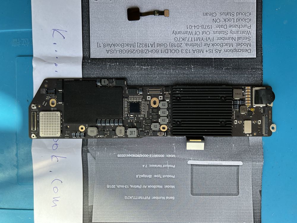 MacBook Air A1932 iCloud motherboards