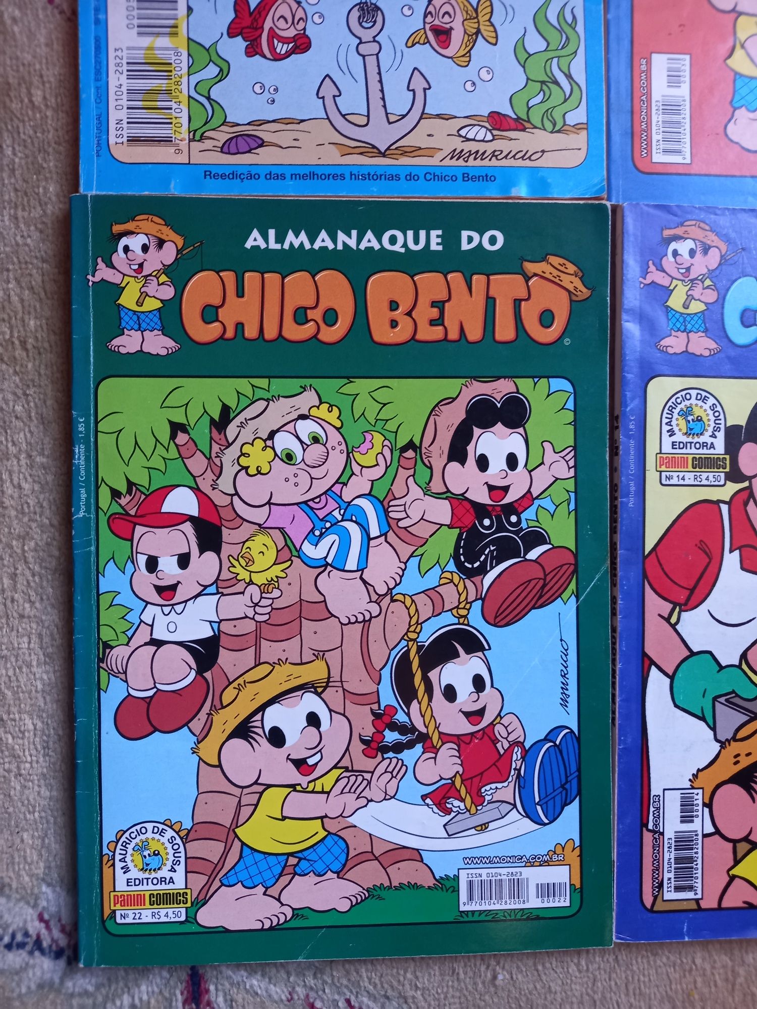 Banda desenhada almanaque chico bento