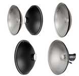 Beauty dish Jinbei 42 cm srebrna bowens, z dyfuzorem