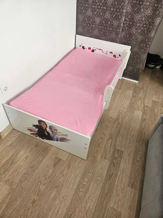 Łóżko 160x80 kraina lodu
