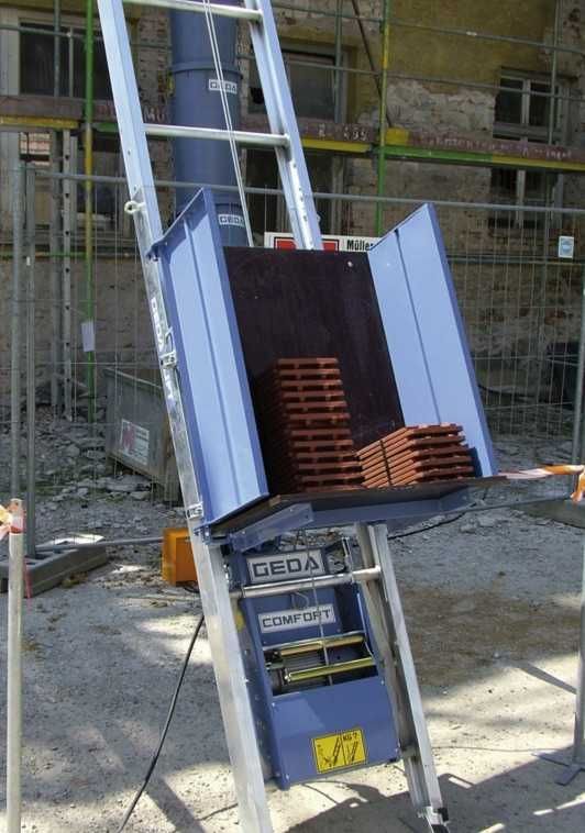 Winda , Drabina dekarska Geda Solarlift Standard 17,5m 200kg/ LIFT Com