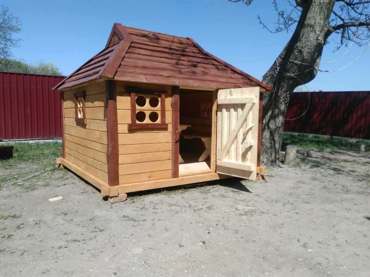 Дом деревян.для детей под заказ