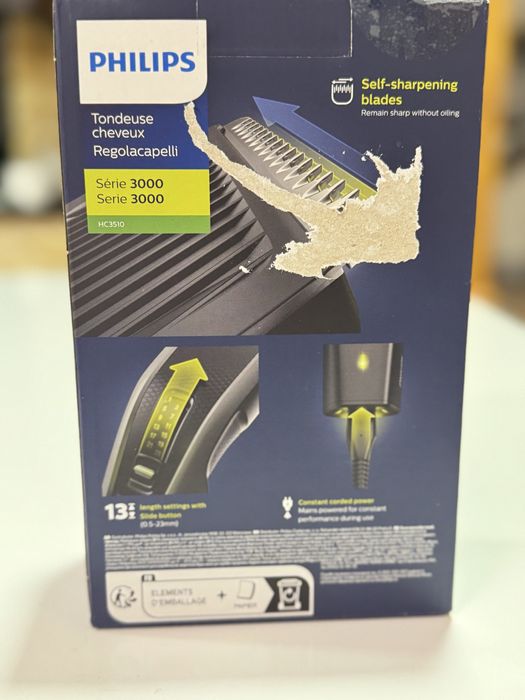 Maszynka do strzyzenia golenia wlosow nowa PHILIPS HC3510 HC3510/15