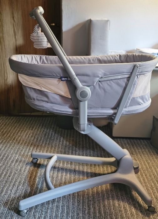 Łóżeczko Chicco Baby Hug Air szare