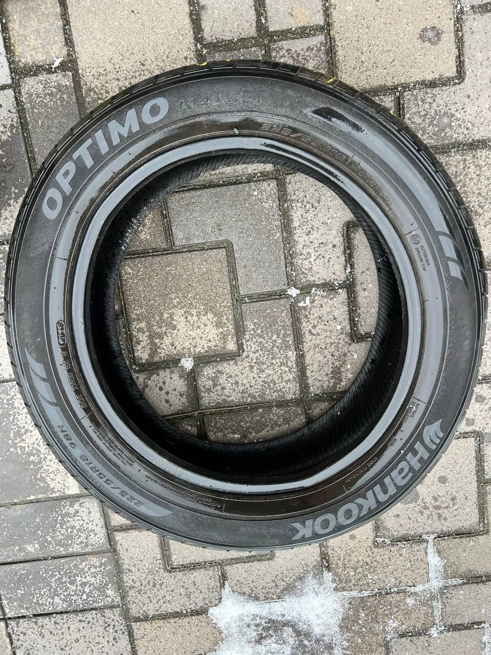 Шини б/у 225/55 R18 Hankook комплект, літня резина R18