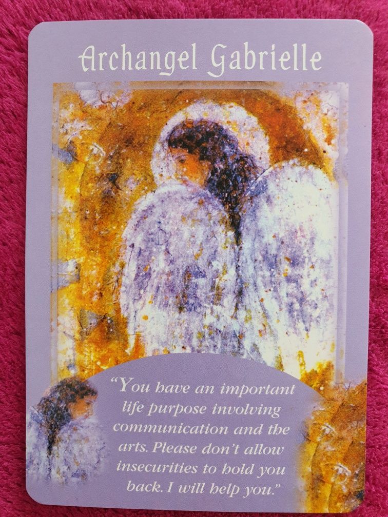 Karty Oryginalne Doreen Virtue Messages f Your Angels Oracle Wyrocznia