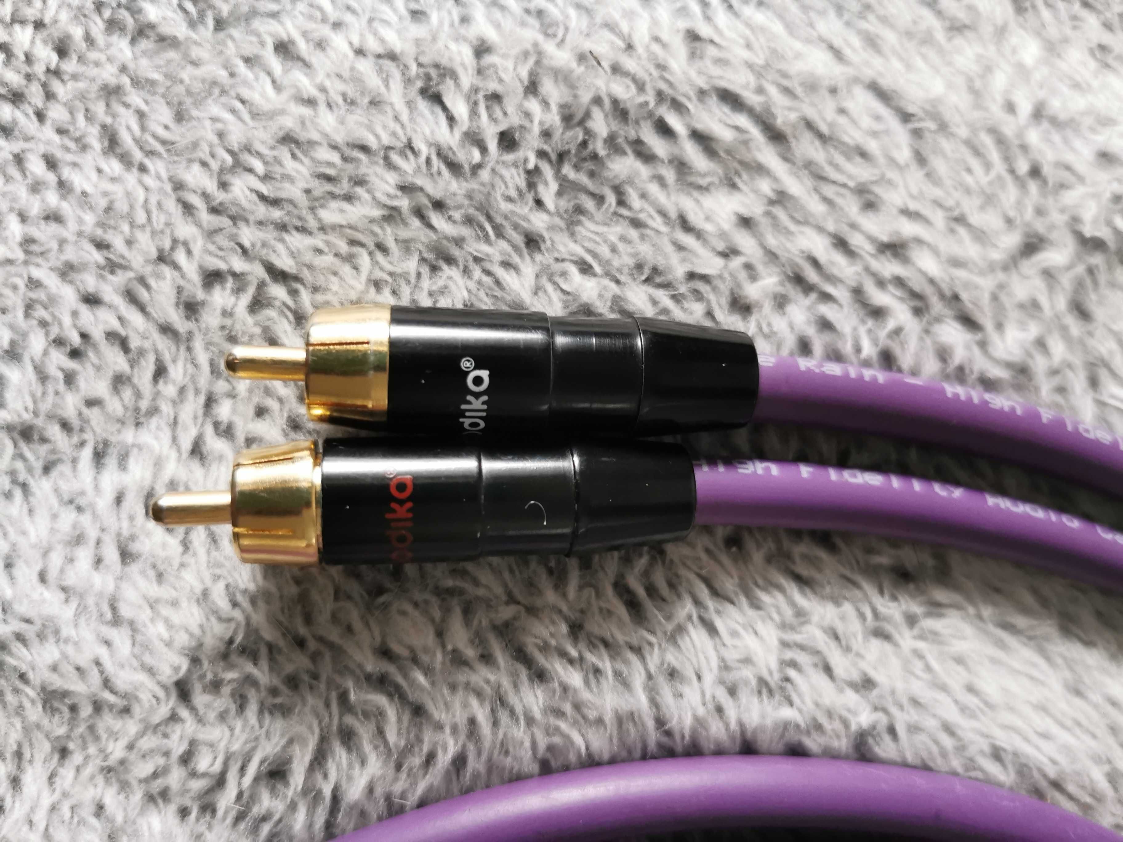Interkonekt rca melodika 1m 2x rca stan bardzo dobry