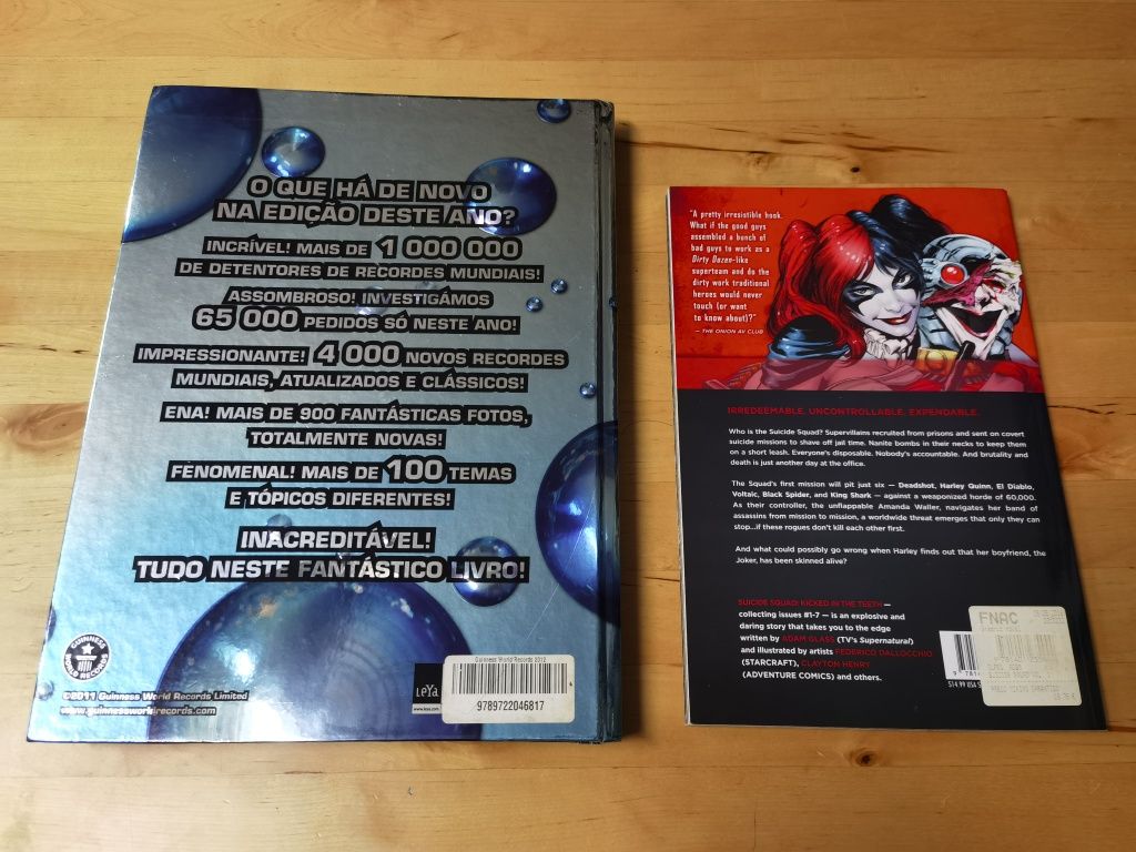 Livros Guiness World Records 2012 | Suicide Squad 52 vol 1 DC Comics