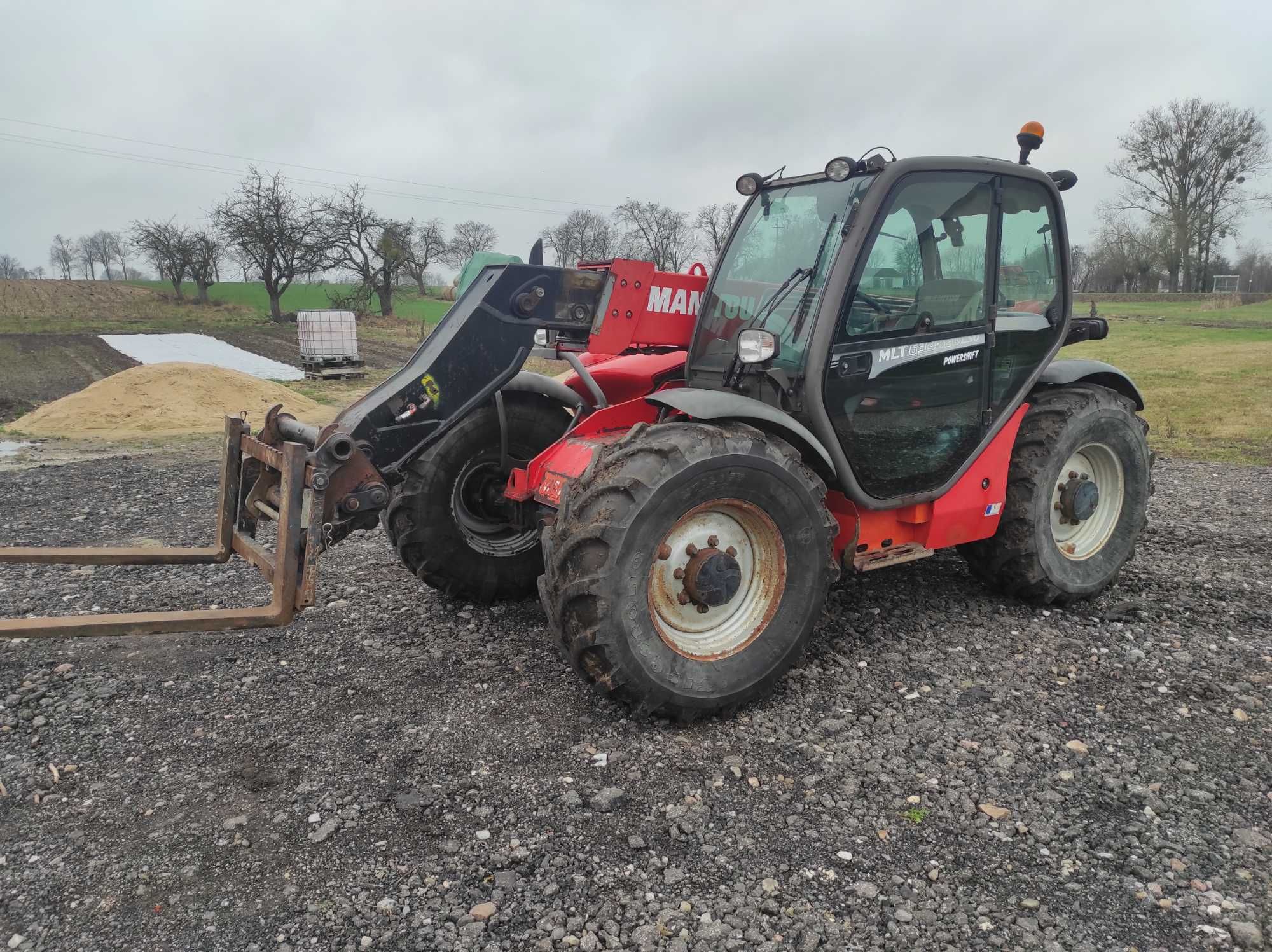 Manitou 634 LSU rok 2008  powershift