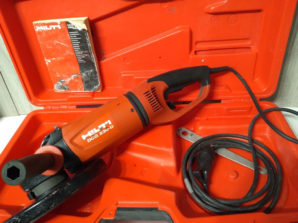 Hilti DCG 230-D szlifierka kątowa 230mm 2600W obrotowa rączka