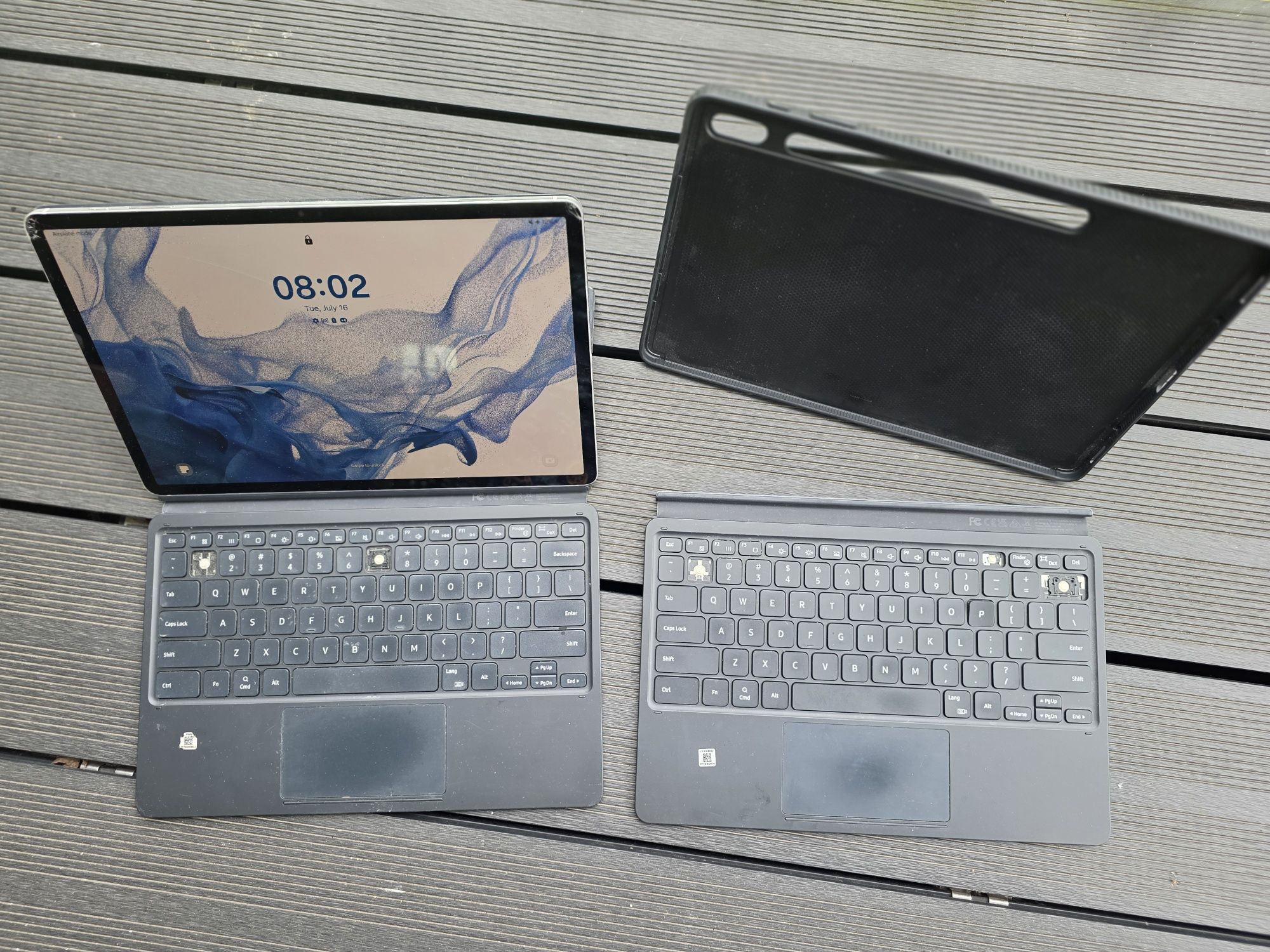 Samsung Galaxy Tab S8+, Rysik, Etui, 2 Klawiatury