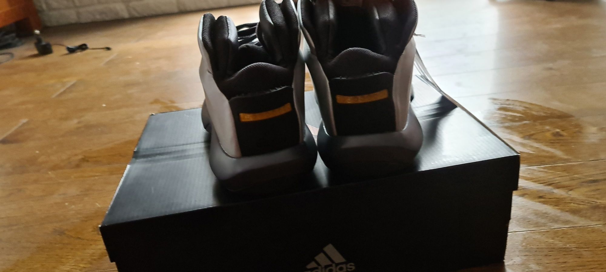 Adidas Crazy 1 Metalic Silver siize 43.1/3 Nowe