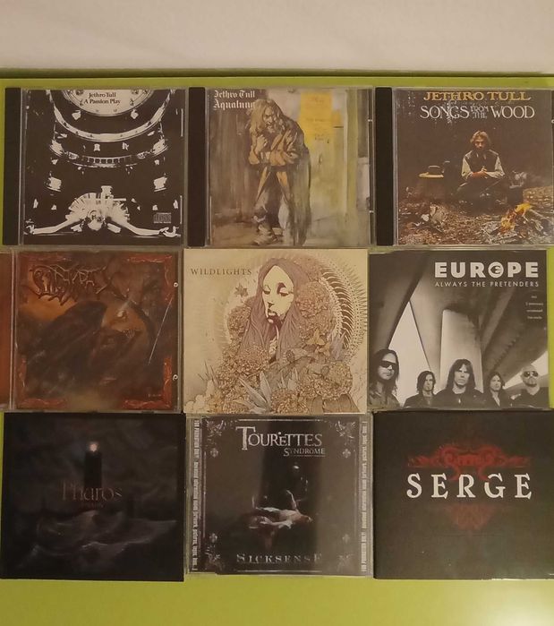CDs e Vinis - vários géneros - Metal, Rock, Pop