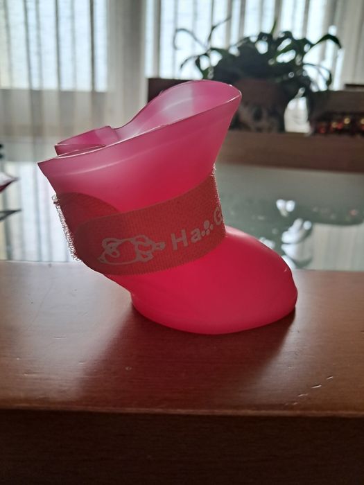 Pet Shoes-calçado em silicone para cadelinha