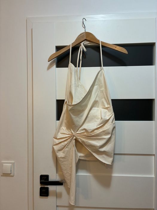 Elegancka bluzka kremowa Zara L