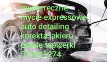 Ręczne mycie samochodów, detailing dojazd do klienta