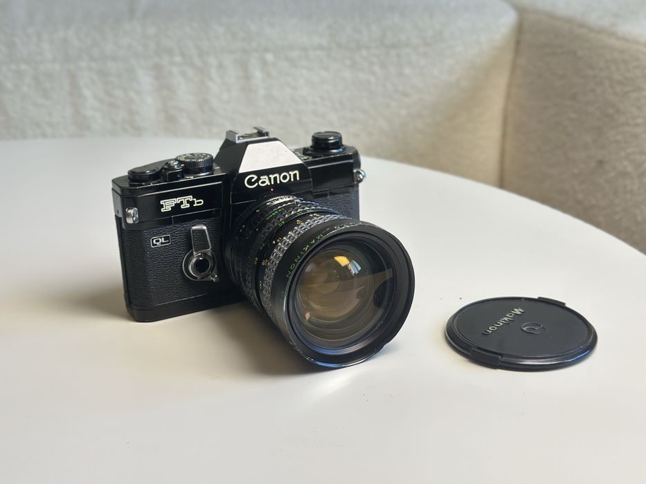 Canon FTb QL 28-80mm f3.5-4.5 aparat analogowy tradycyjny