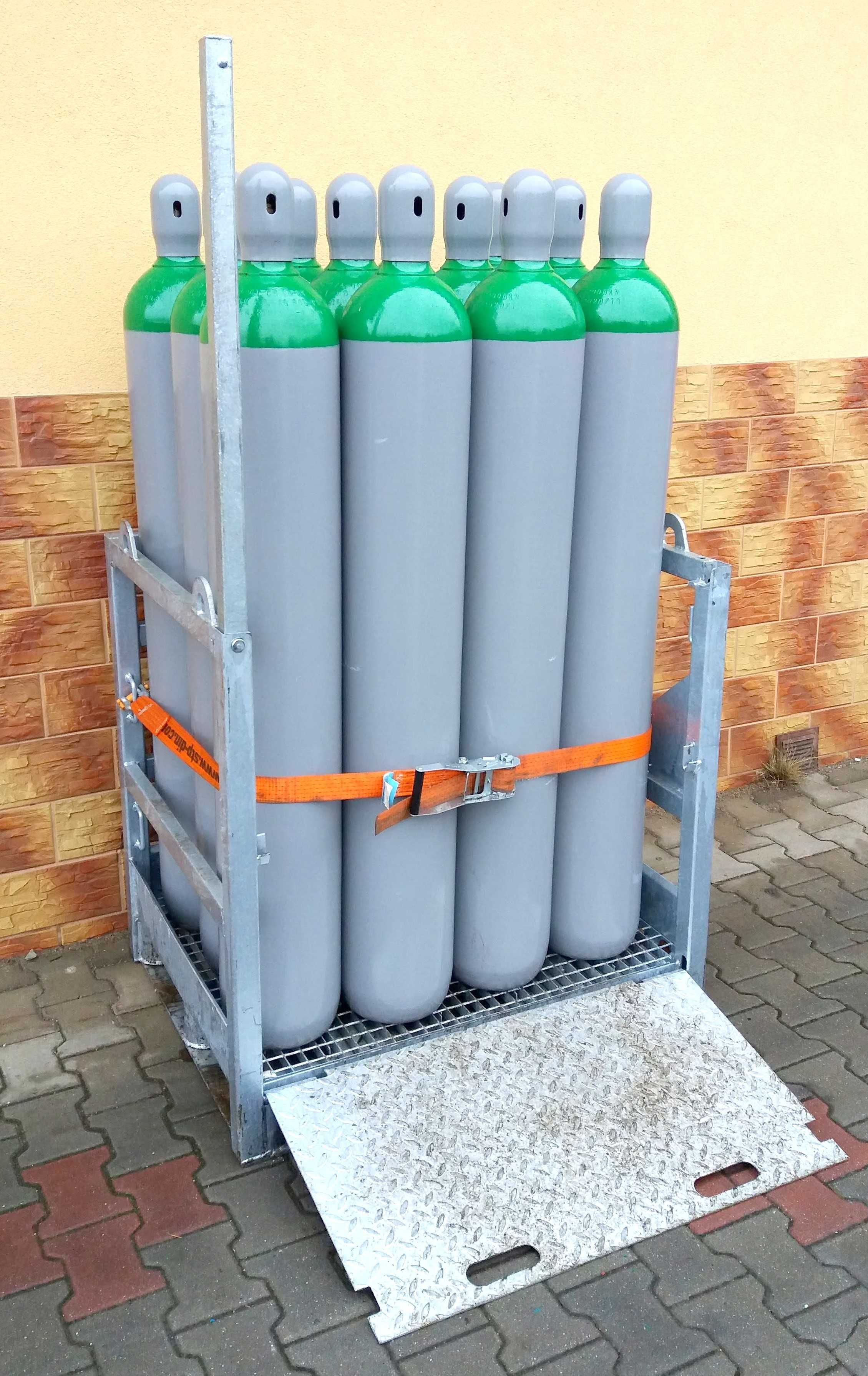 Butla gazowa argon 12x 50l gazy techniczne 50 litrów butle argonowa