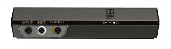 Creative Sound BlasterX G6 зовнішня звукова карта (70SB177000000)