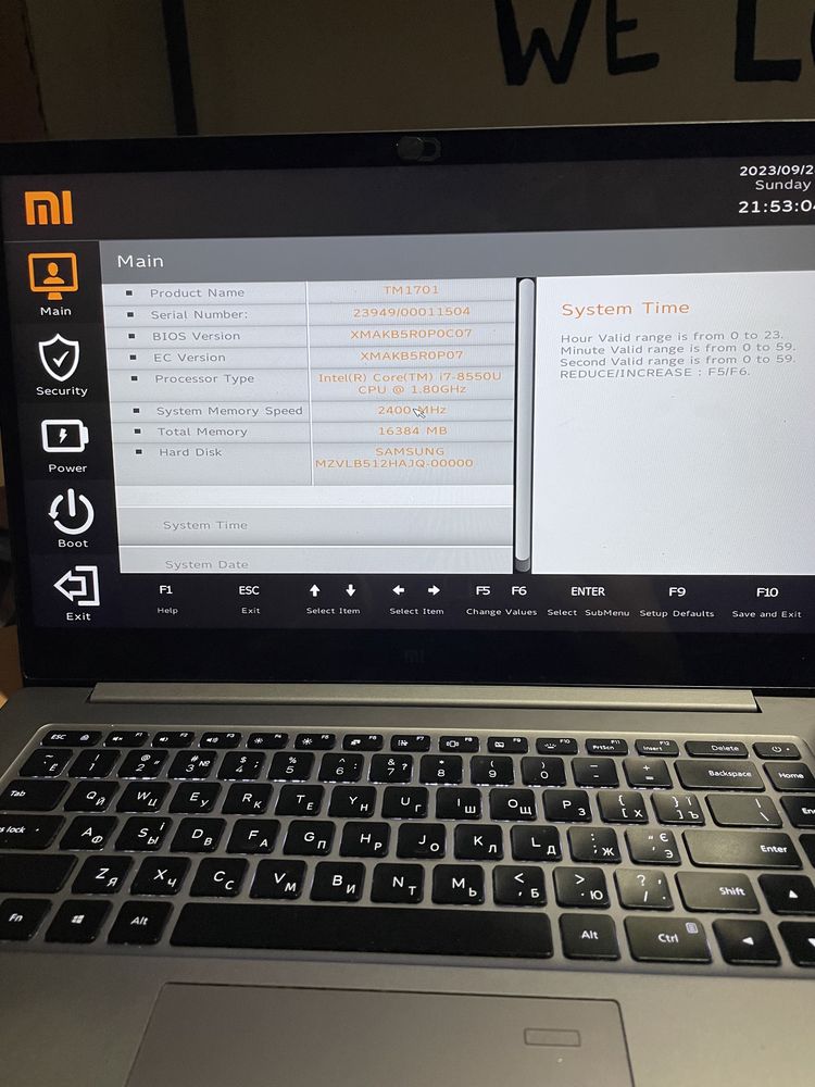 Xiaomi mi notebook pro 15.6