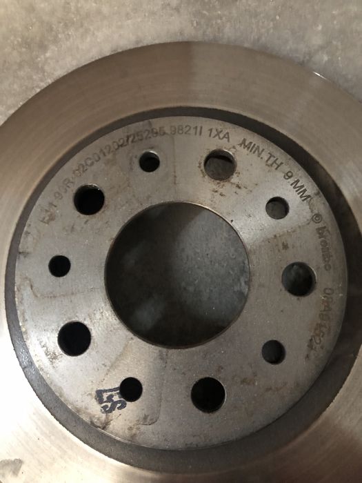 Discos de travão traseiro Brembo