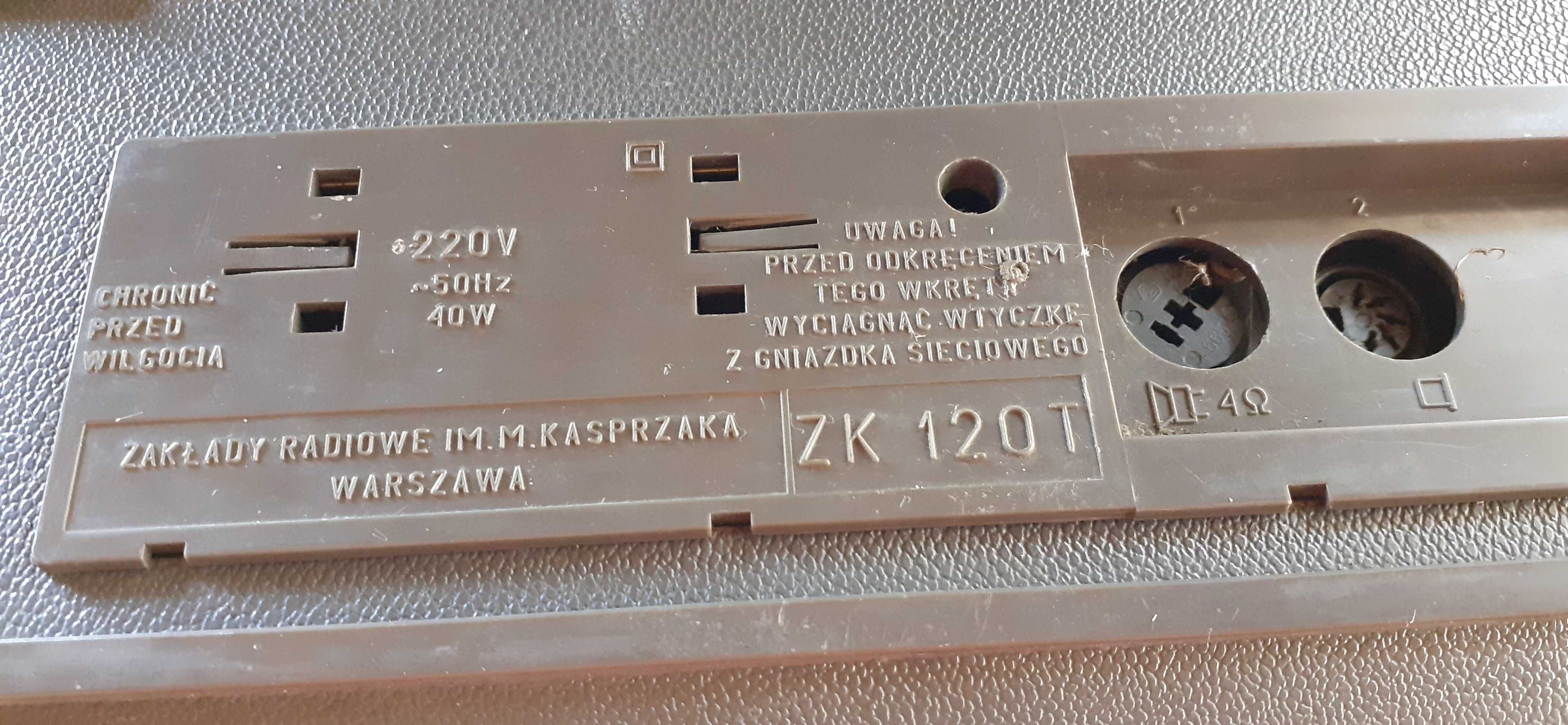 Magnetofon szpulowy ZK 120 T