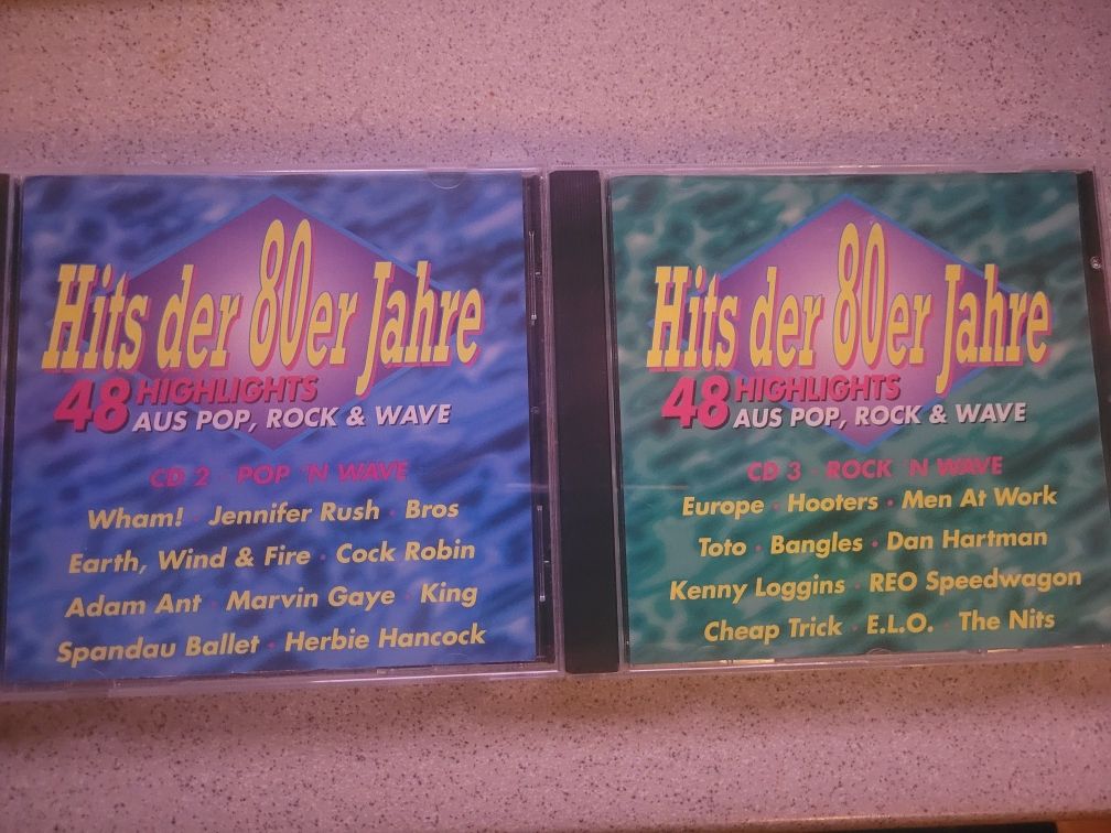 CDx2 Hits der 89er Jahre Pop'n'Wave/Rock'n'Wave 1995 Columbia