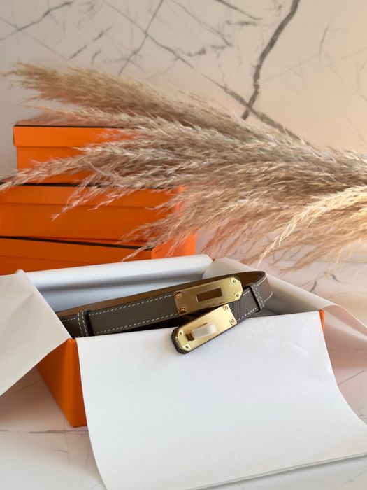 Ремінь Hermes Kelly Belt epsom, пояс ермес келлі, ремень келли