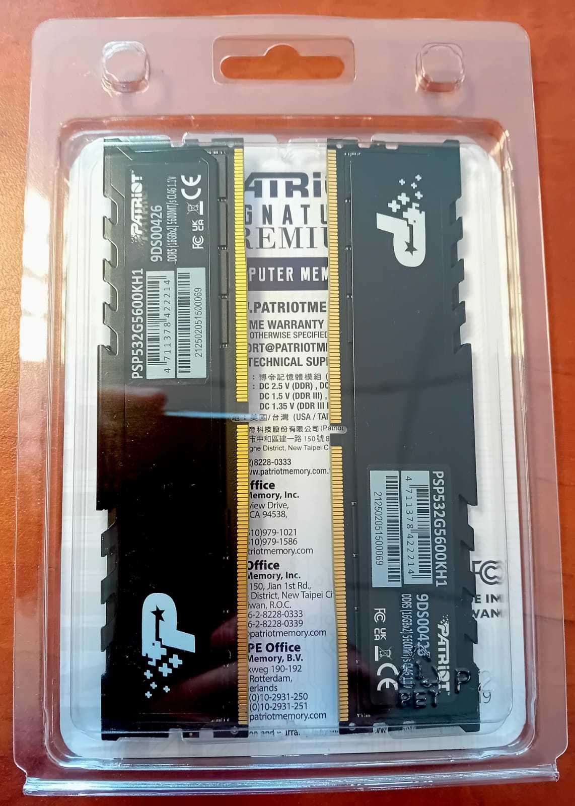 Pamięć RAM PATRIOT Premium DDR5 2x16 32GB 5600MHz