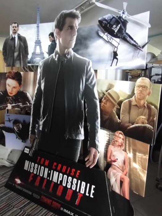Cartaz 3D gigante - Missão Impossível - Tom Cruise - NOVO