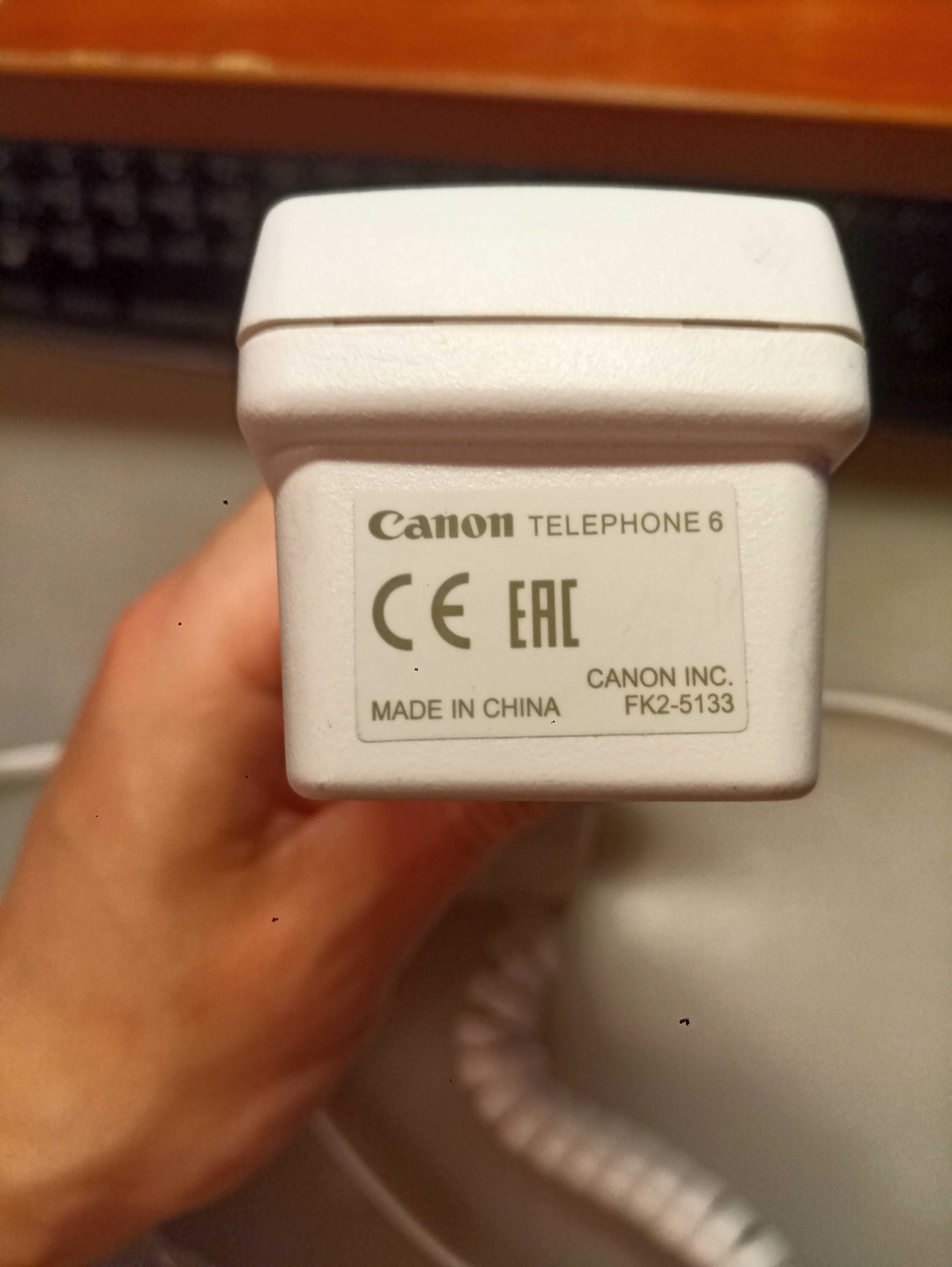 Телефонна трубка Canon Telephone 6 White