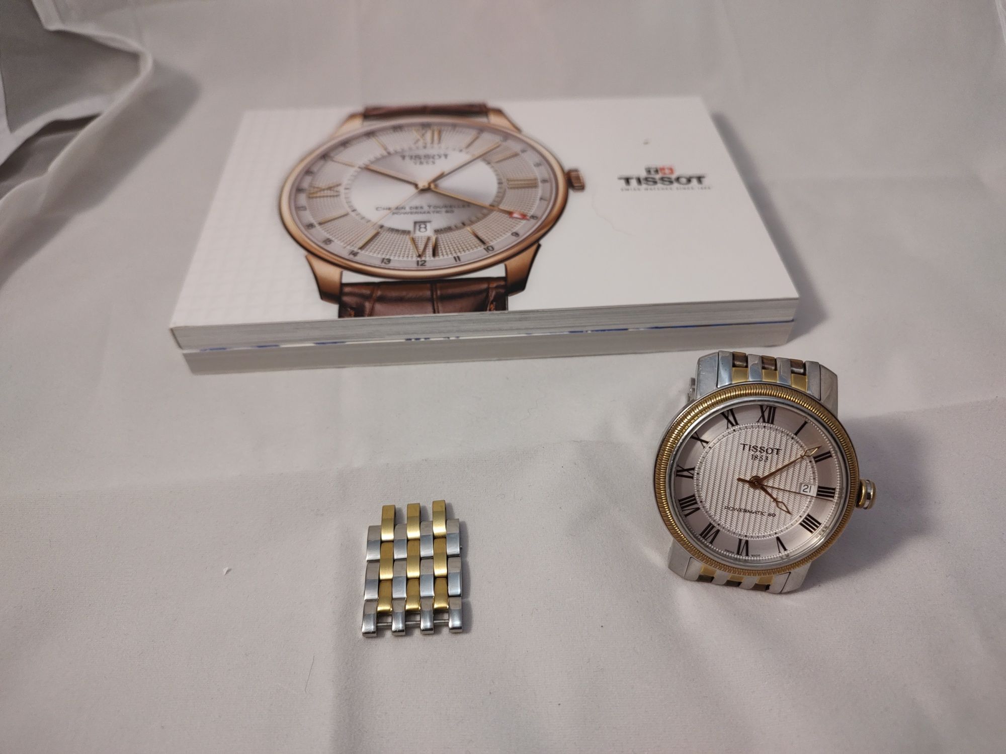 Zegarek Tissot Bridgeport GENT POWERMATIC 80 PVD