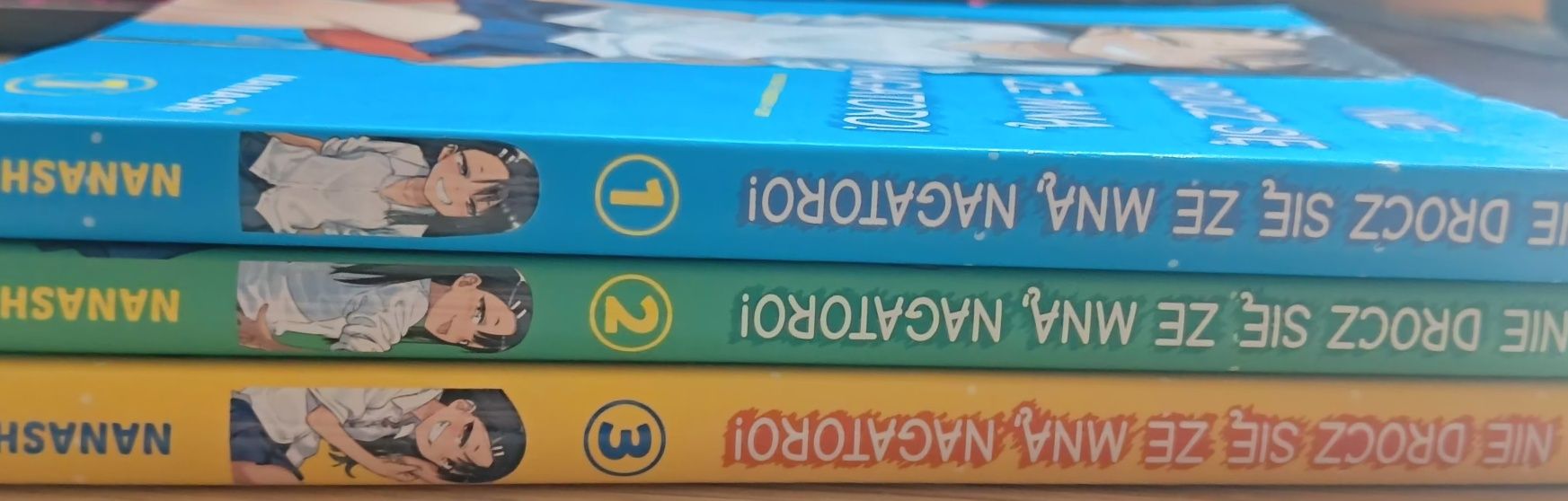 Manga Nie drocz się ze mną Nagatoro, tom 1-3