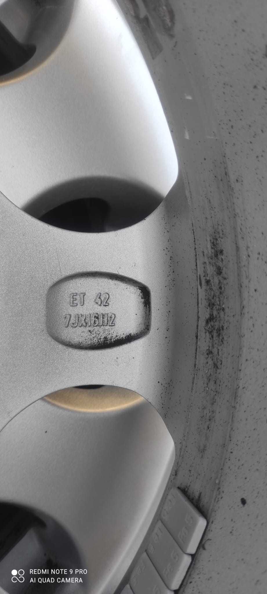 Felga aluminiowa 16"  5x112  7Jx16H2xET42x57.1  OE VW Audi Seat Skoda