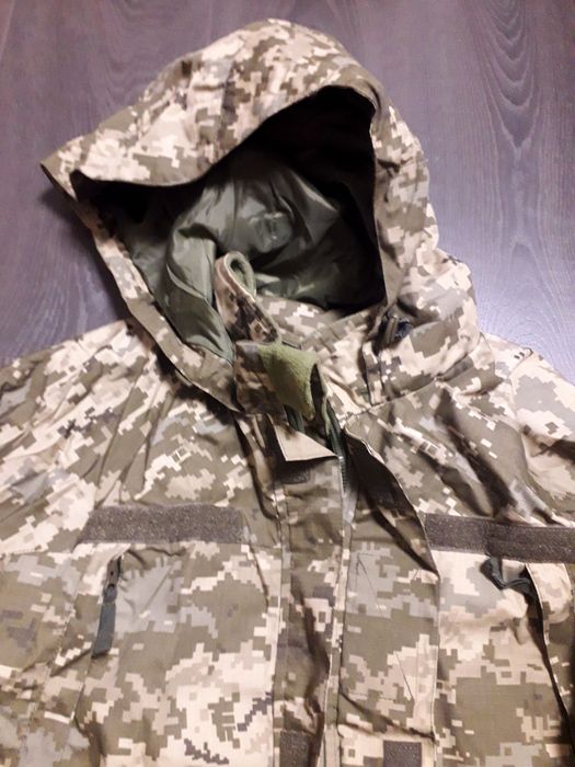 Куртка військова з капюшном, мультикам,   піксель