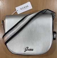 Torbeka Guess nowa z metką srebrna crossbody