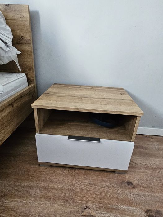 Szafka nocna Black red white