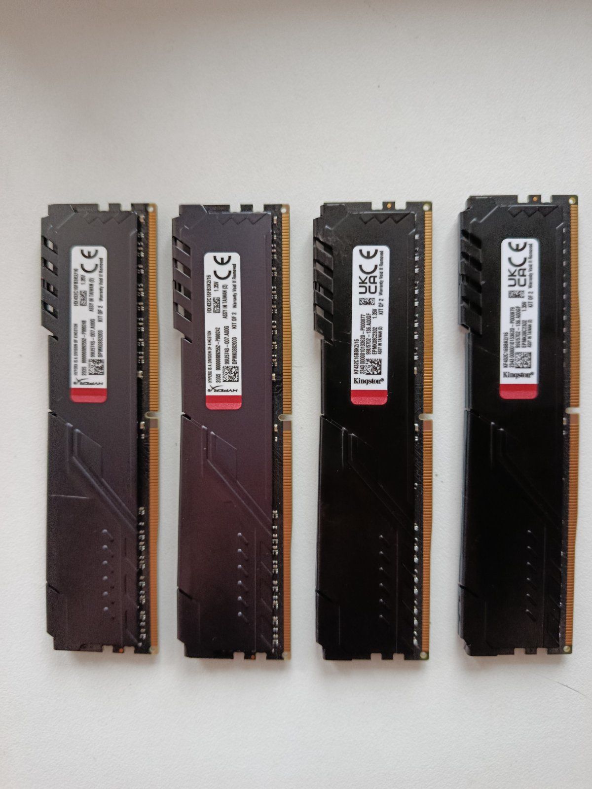 Оперативна пам'ять 4 по 8 HyperX DDR4-3200