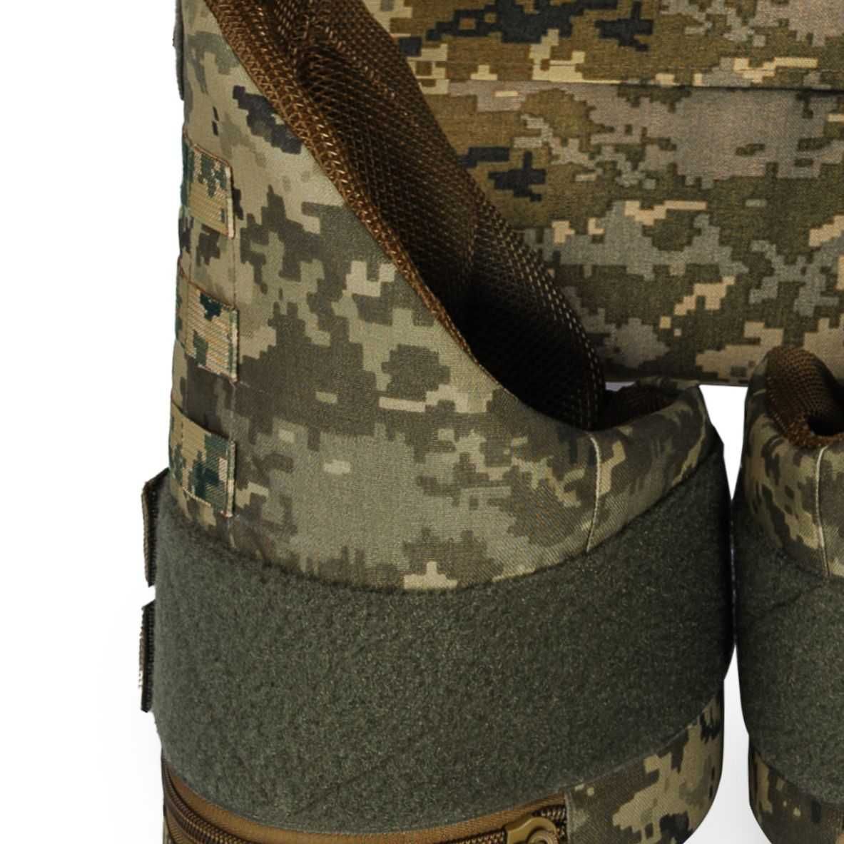 РПС з балпакетом 1кл + захист ніг 1кл ДСТУ + 4 підсумки АК. Піксель
