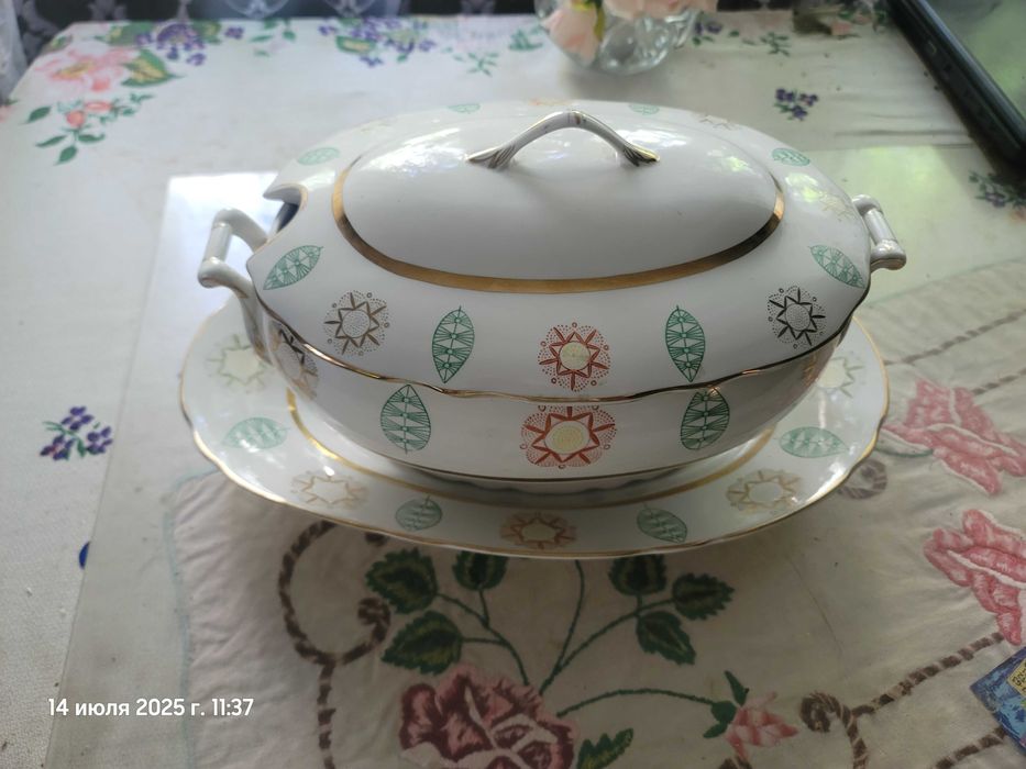 Сервиз столовый полный набор 30 предметов