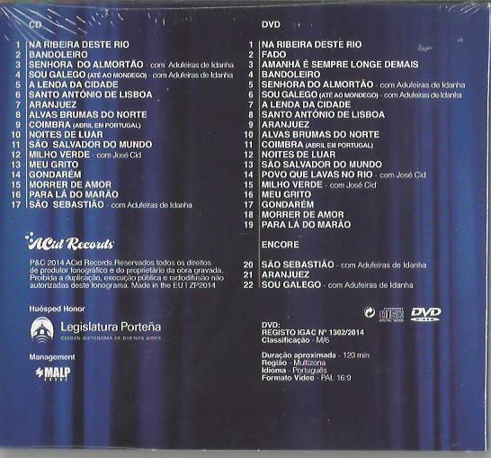 Zé Perdigão - Sons Ibéricos Ao Vivo (CD+DVD) (novo)