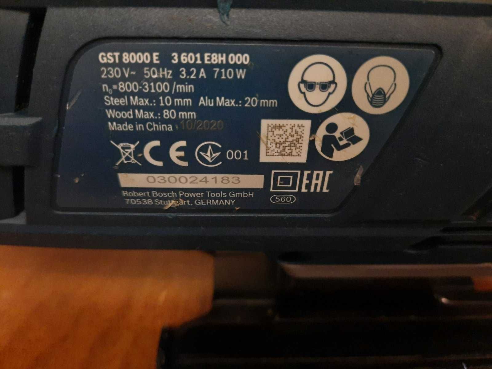 Лобзик BOSCH GST 8000 E Professional (оригинал)